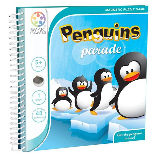 IQ Games - Penguins Parade (Magnetic travel game)-Nook & Cranny Gift Store-2019 National Gift Store Of The Year-Ireland-Gift Shop