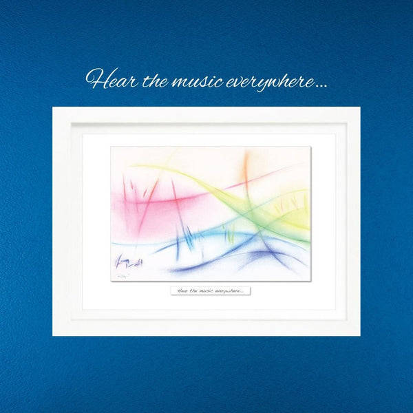 'Music of life' Tray Framed Irish Print-Nook & Cranny Gift Store-2019 National Gift Store Of The Year-Ireland-Gift Shop