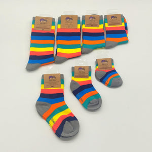 Bamboo Rainbow Socks-Nook & Cranny Gift Store-2019 National Gift Store Of The Year-Ireland-Gift Shop