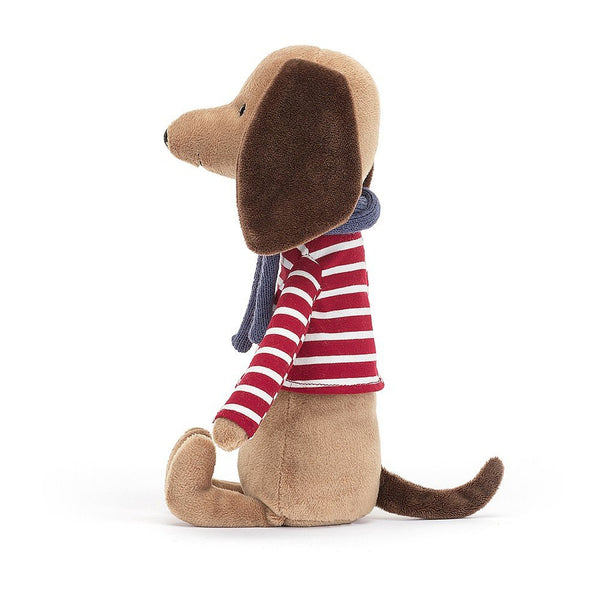 Beatnik Buddy Sausage Dog - By Jellycat-Nook & Cranny Gift Store-2019 National Gift Store Of The Year-Ireland-Gift Shop