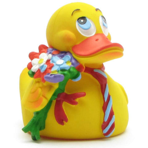 Rubber Duckie with Flowers-Nook & Cranny Gift Store-2019 National Gift Store Of The Year-Ireland-Gift Shop