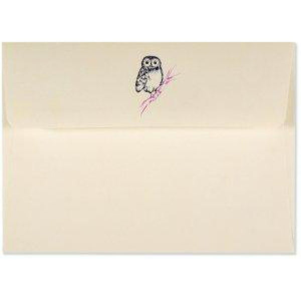 Box Set 14 Note Cards & 15 Envelopes - Owl Portrait-Nook & Cranny Gift Store-2019 National Gift Store Of The Year-Ireland-Gift Shop