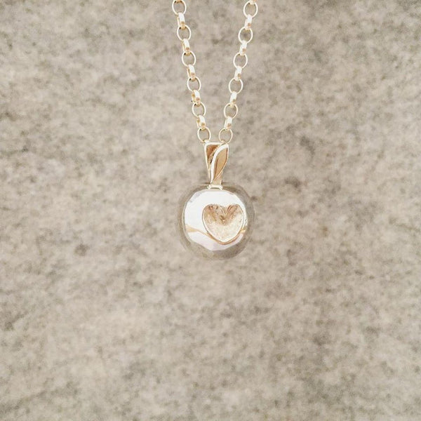 Love Bite Sterling Silver Necklace - Made in Laois-Nook & Cranny Gift Store-2019 National Gift Store Of The Year-Ireland-Gift Shop