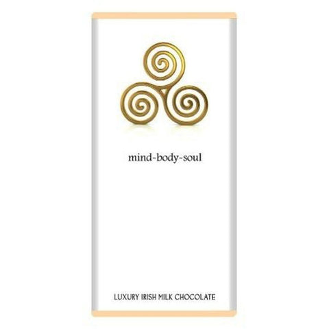 Luxury Irish Milk Chocolate 90g Bar – Mind Body Soul-Nook & Cranny Gift Store-2019 National Gift Store Of The Year-Ireland-Gift Shop