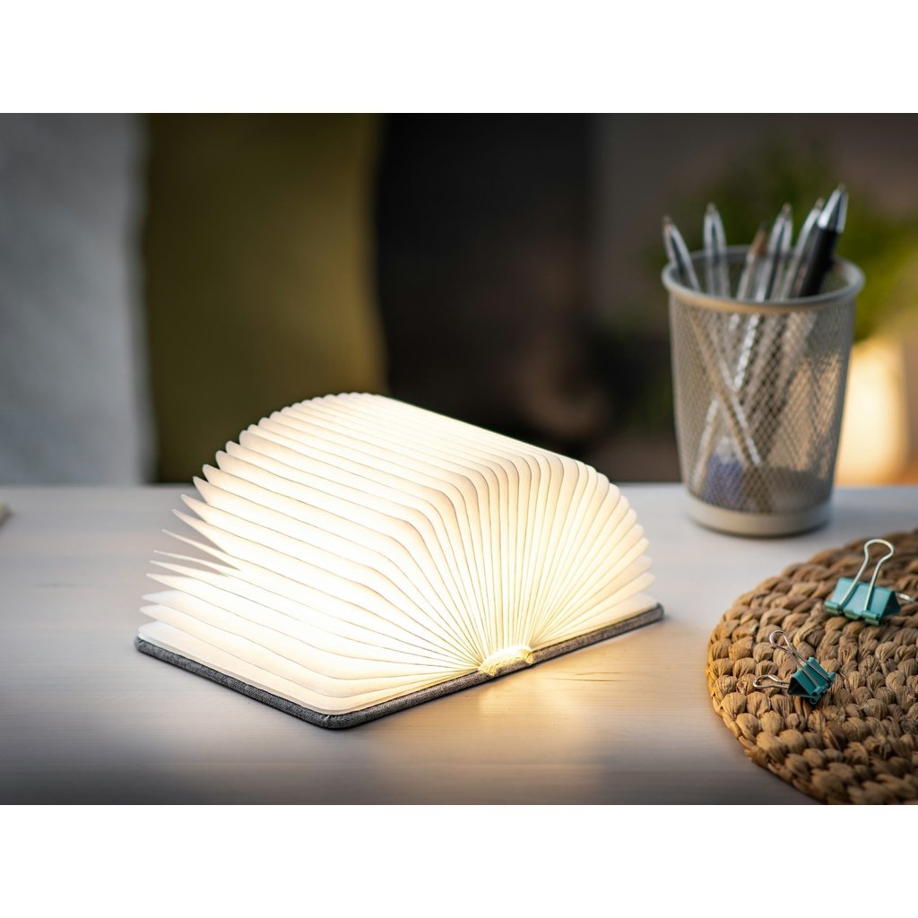 Smart Book Light - Mini Urban Grey-Nook & Cranny Gift Store-2019 National Gift Store Of The Year-Ireland-Gift Shop