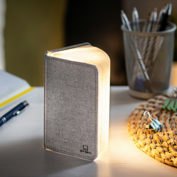 Smart Book Light - Mini Urban Grey-Nook & Cranny Gift Store-2019 National Gift Store Of The Year-Ireland-Gift Shop